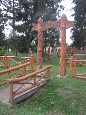 Szabadidőpark bejárat